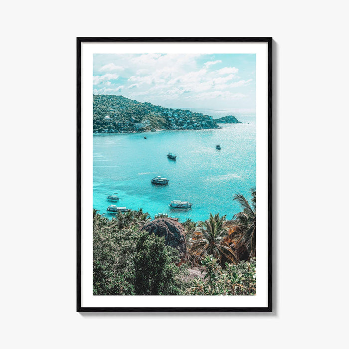 Koh Tao Fine Art Photo Print, Jon Suwan Viewpoint, Thailand Wall Poster