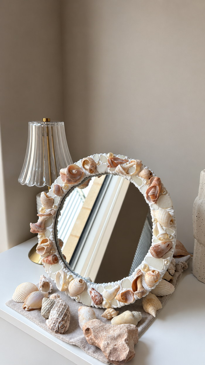 Tasmanian Seashell Mirror 🐚