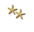 Textured Starfish Earrings
