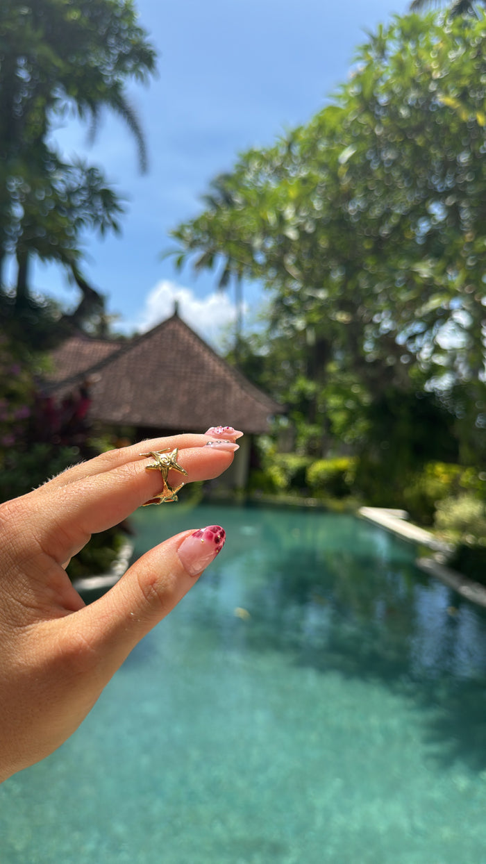 Textured Starfish Ring
