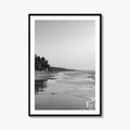 Serrekunda Black and White Fine Art Photo Print, Gambia Beach Wall Decor Poster