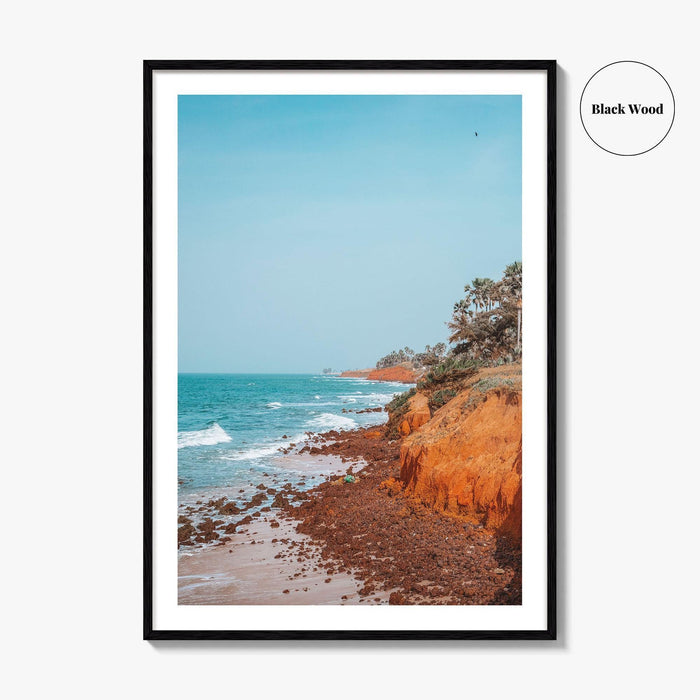 Serrekunda Fine Art Photo Print, The Gambia Beach Wall Decor Poster, Banjul