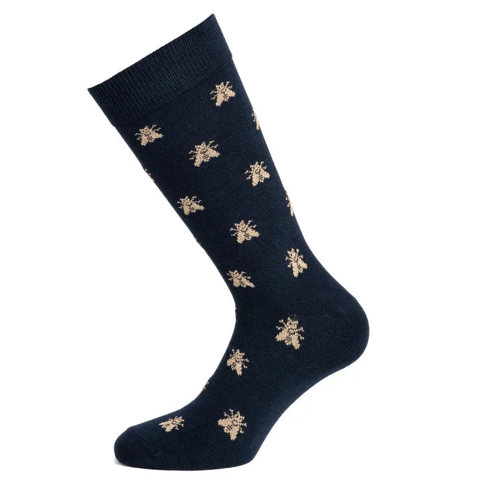 The Napoleon Golden Bees sock by Maison Broussaud