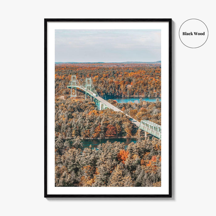 Thousand Islands Fine Art Photo Print, Ontario Canada, St Lawrence River Panorama