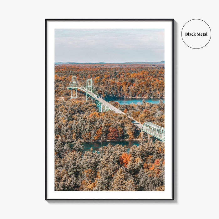 Thousand Islands Fine Art Photo Print, Ontario Canada, St Lawrence River Panorama