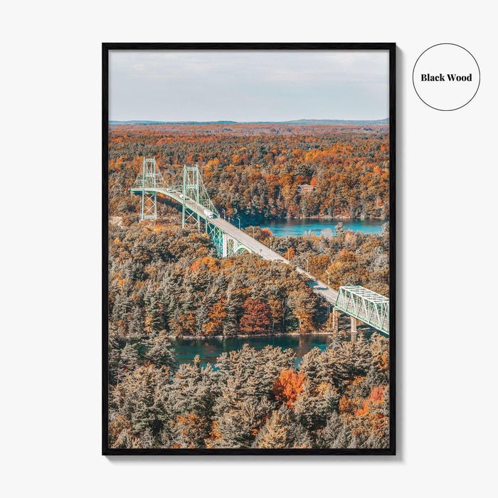 Thousand Islands Fine Art Photo Print, Ontario Canada, St Lawrence River Panorama