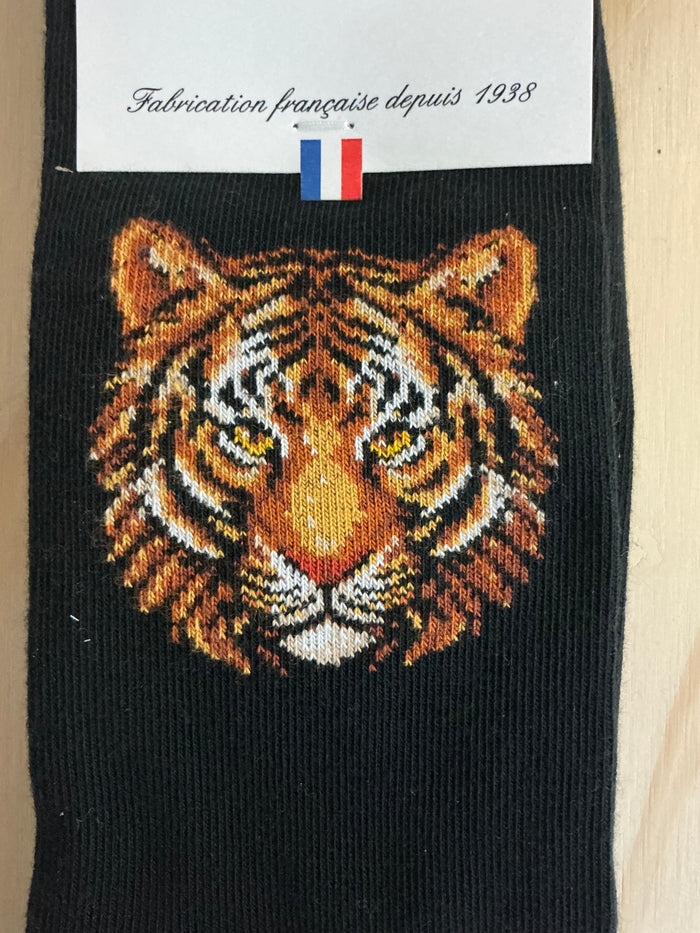 Tiger socks by Maison Broussaud