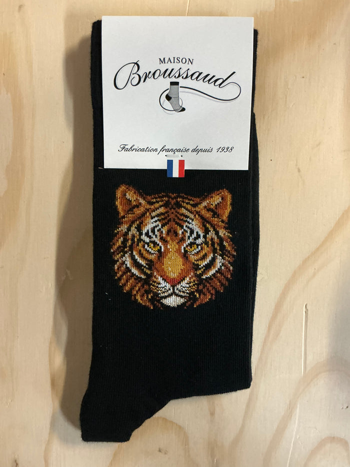 Tiger socks by Maison Broussaud