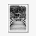 Kyoto Black and White Fine Art Photo Print, Daigoji Temple Japan Poster, Tokyo Poster