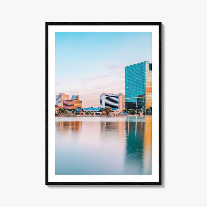 Toledo Ohio Skyline Fine Art Photo Print, Maumee River, USA Wall Decor, Poster