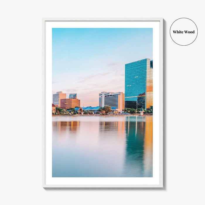 Toledo Ohio Skyline Fine Art Photo Print, Maumee River, USA Wall Decor, Poster