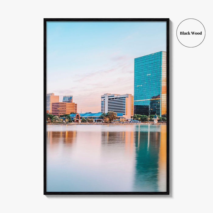 Toledo Ohio Skyline Fine Art Photo Print, Maumee River, USA Wall Decor, Poster
