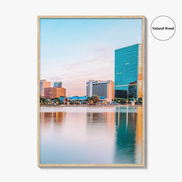 Toledo Ohio Skyline Fine Art Photo Print, Maumee River, USA Wall Decor, Poster