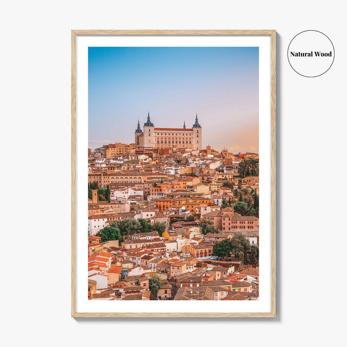 Toledo Spain Skyline Fine Art Photo Print, Tagus River, Wall Decor Poster, Castile-La Mancha