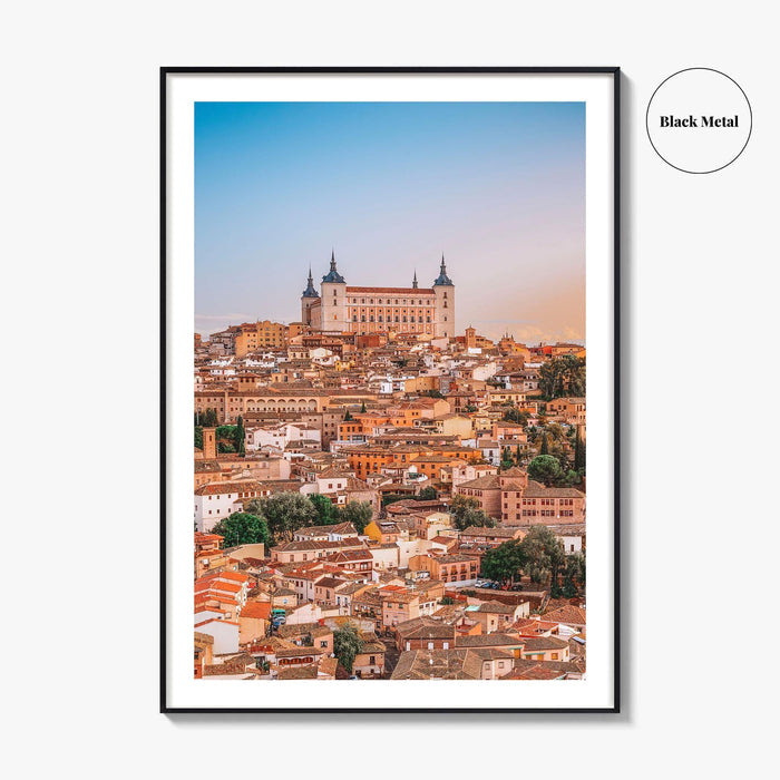 Toledo Spain Skyline Fine Art Photo Print, Tagus River, Wall Decor Poster, Castile-La Mancha