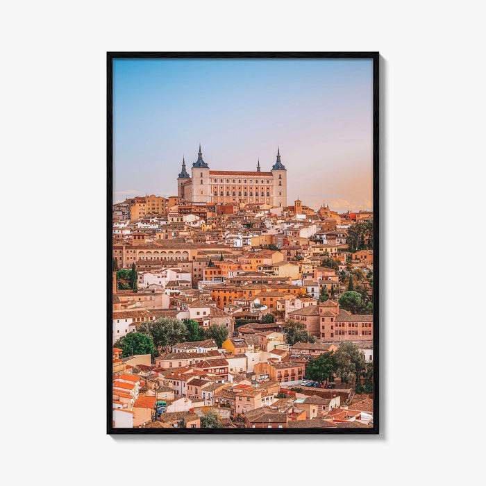 Toledo Spain Skyline Fine Art Photo Print, Tagus River, Wall Decor Poster, Castile-La Mancha
