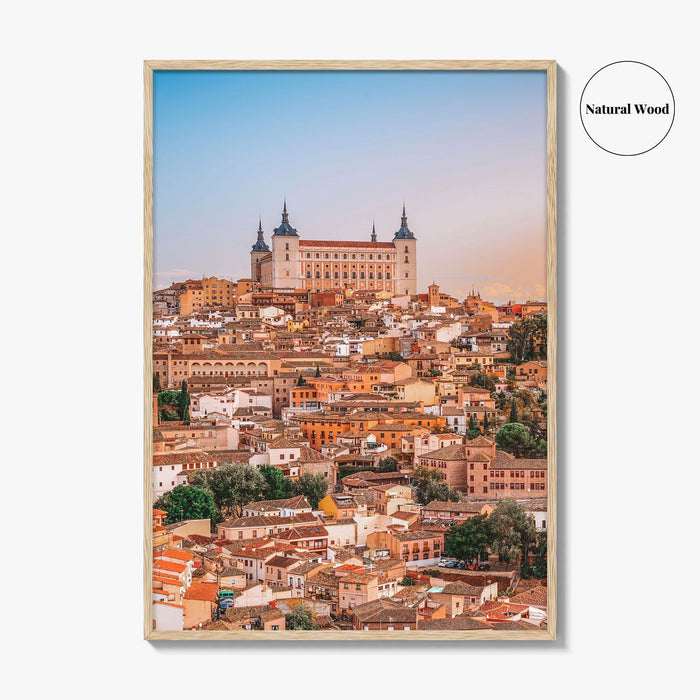 Toledo Spain Skyline Fine Art Photo Print, Tagus River, Wall Decor Poster, Castile-La Mancha