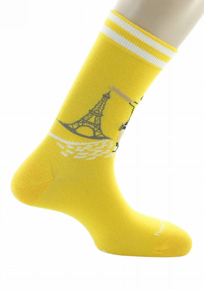 Tour de France Vainqueur (Winner) unisex socks, made in France by Perrin / Dagobert (Copy)