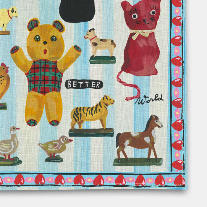 Toy Parade Tea Towel
