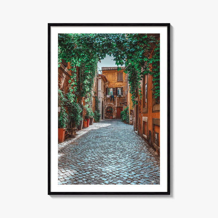 Trastevere Fine Art Photo Print, Rome Italy Wall Poster, Lazio, Architecture