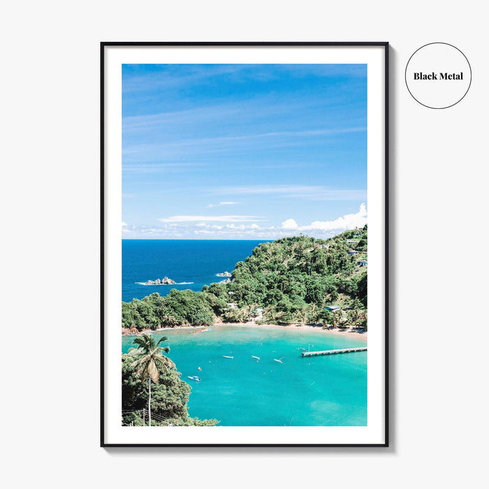 Parlatuvier Bay Fine Art Photo Print, Trinidad and Tobago, Caribbean Wall Decor, Poster