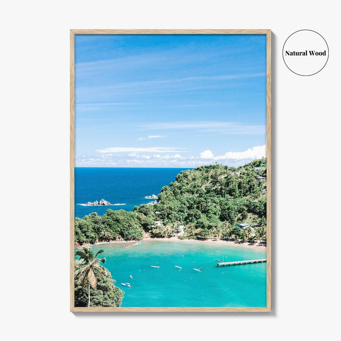 Parlatuvier Bay Fine Art Photo Print, Trinidad and Tobago, Caribbean Wall Decor, Poster