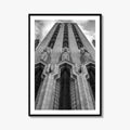 Tulsa Black and White Fine Art Photo Print, Boston Avenue Methodist Church