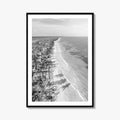 Tulum Black and White Fine Art Photo Print, Riviera Maya Cancun Mexico Poster