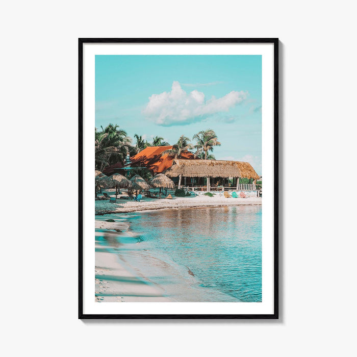 Tulum Fine Art Photo Print, Beach Wall Decor, Riviera Maya Poster, Quintana Roo Mexico