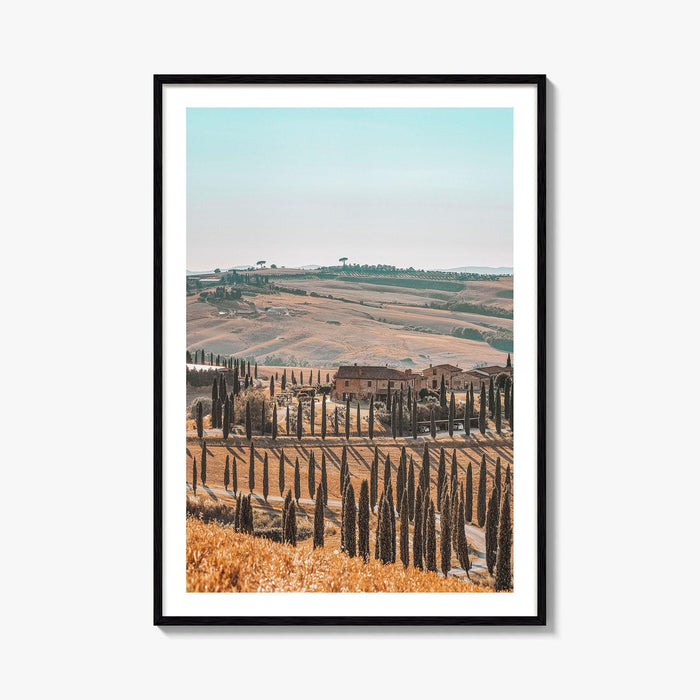Tuscany Fine Art Photo Print, Agriturismo Baccoleno, Val d'Orcia, Siena, Italy, Wall Decor Poster