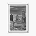 Upper East Side Skyline Black and White Fine Art Photo Print, Central Park NYC