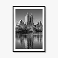 Upper West Side Black and White Fine Art Photo Print, Central Park NYC Poster