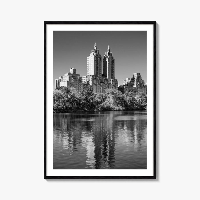 Upper West Side Black and White Fine Art Photo Print, Central Park NYC Poster
