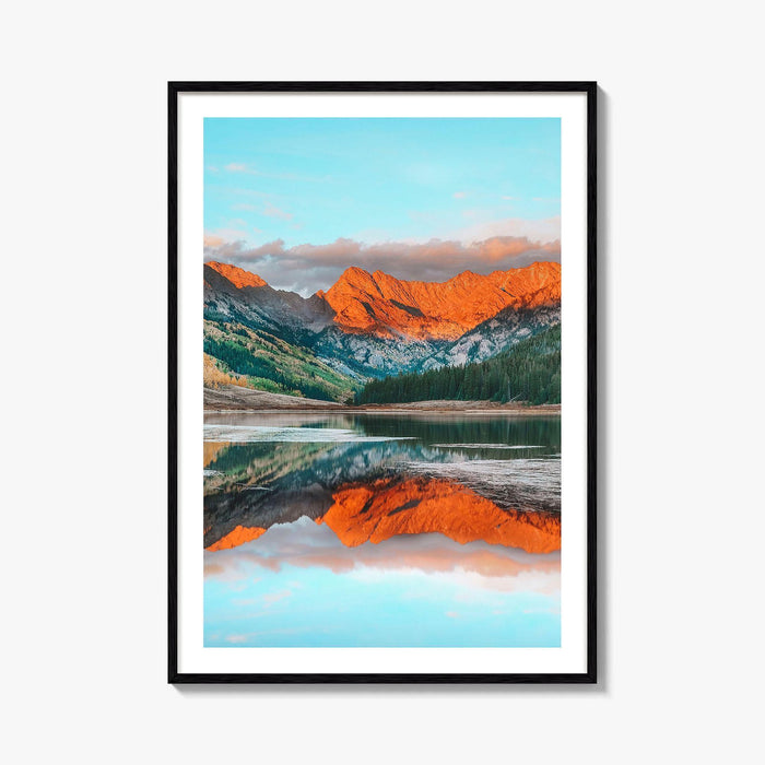 Vail Fine Art Photo Print, Piney Lake, Colorado, Rocky Mountains, USA Poster, Wall Decor