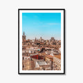 Valencia Fine Art Photo Print, Aerial Panoramic, Spain Wall Decor, Travel Poster