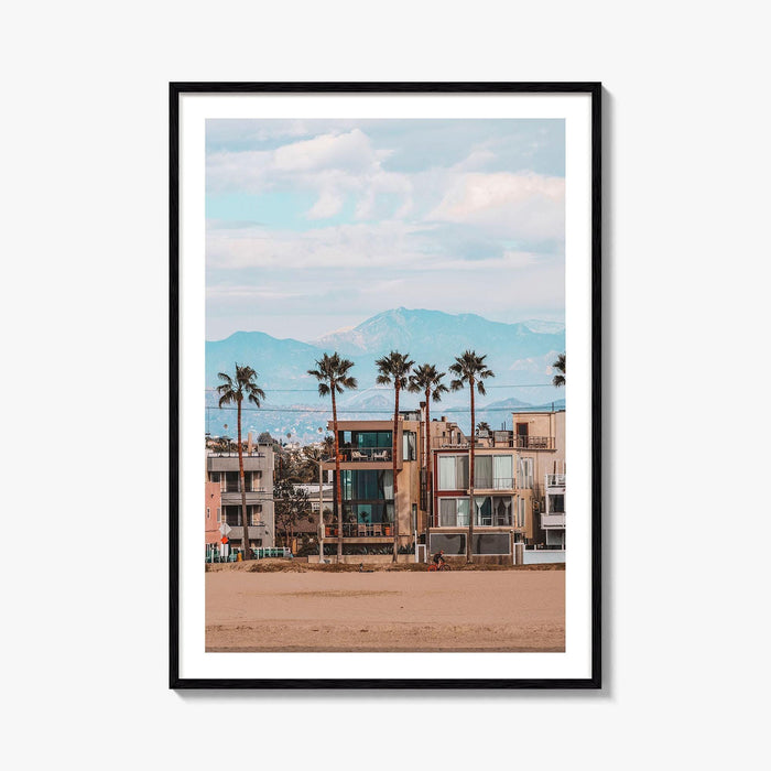 Venice Beach Fine Art Photo Print, Los Angeles California Wall Poster, Boardwalk Palm Trees
