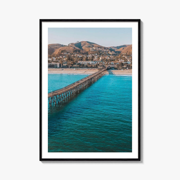 Ventura Skyline Fine Art Photo Print, San Buenaventura, California, USA, State Beach, Wall Poster