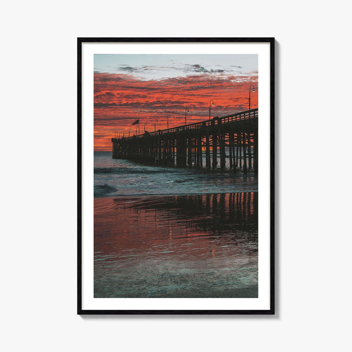 Ventura Fine Art Photo Print, Ventura Pier, California USA Wall Poster