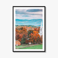 Peacham Vermont Fine Art Photo Print, USA, New England, Autumn Rural Landscape Poster