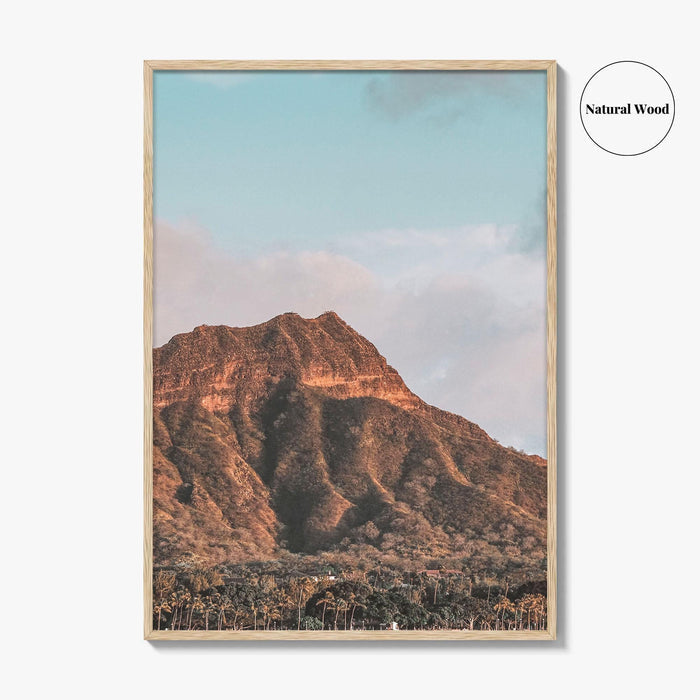 Waikiki Fine Art Photo Print, Diamond Head, Honolulu, Oahu, Hawaii Wall Art, Poster, USA