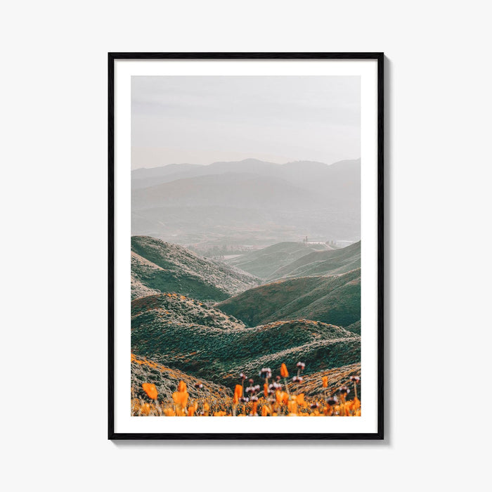 Walker Canyon Fine Art Photo Print, Lake Elsinore California Poster USA
