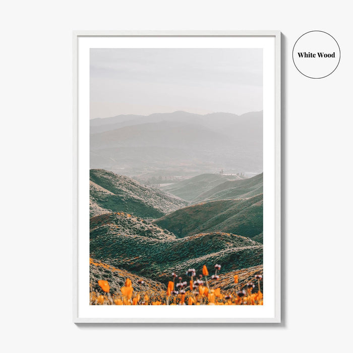 Walker Canyon Fine Art Photo Print, Lake Elsinore California Poster USA