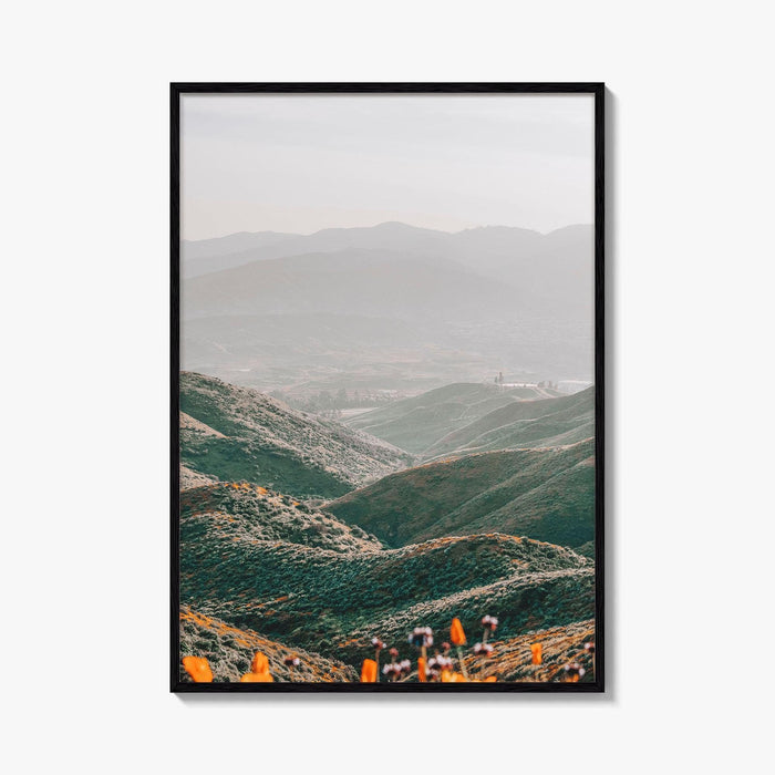 Walker Canyon Fine Art Photo Print, Lake Elsinore California Poster USA