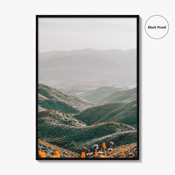Walker Canyon Fine Art Photo Print, Lake Elsinore California Poster USA