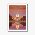 Washington DC Fine Art Photo Print, United States Capitol Building, Wall Decor Poster