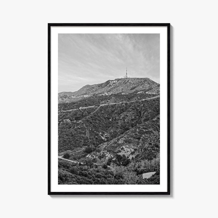 West Hollywood Black and White Fine Art Photo Print, Los Angeles California Poster