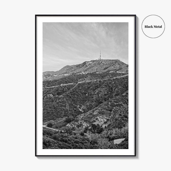 West Hollywood Black and White Fine Art Photo Print, Los Angeles California Poster