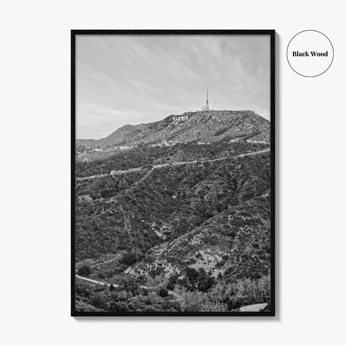 West Hollywood Black and White Fine Art Photo Print, Los Angeles California Poster