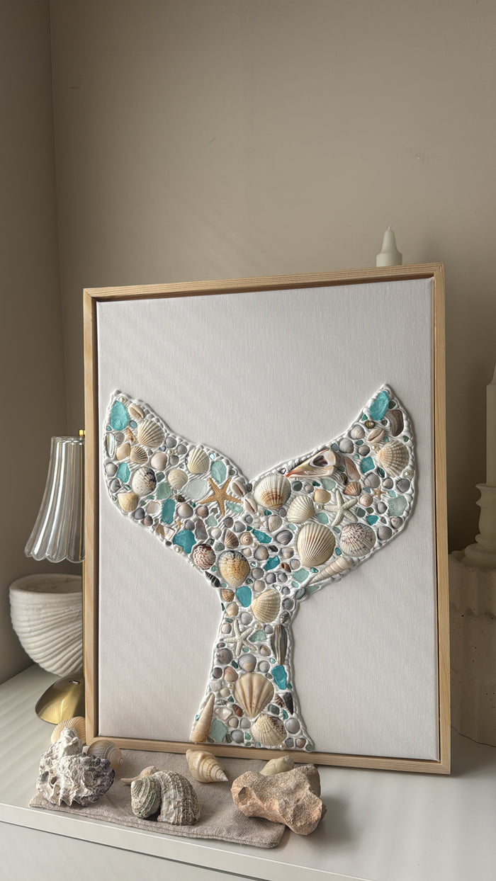Whale Tail Canvas - “12x16” 🐳