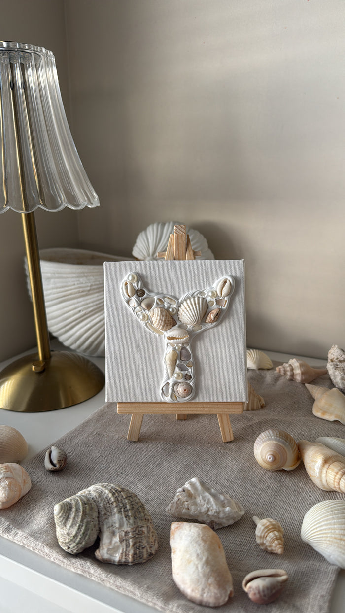 Whale Tail Mini Canvas